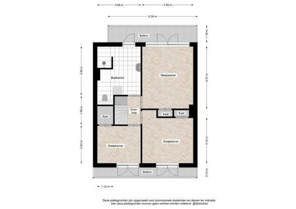Floorplan - Hoge Hondstraat 8, 7413 CA Deventer